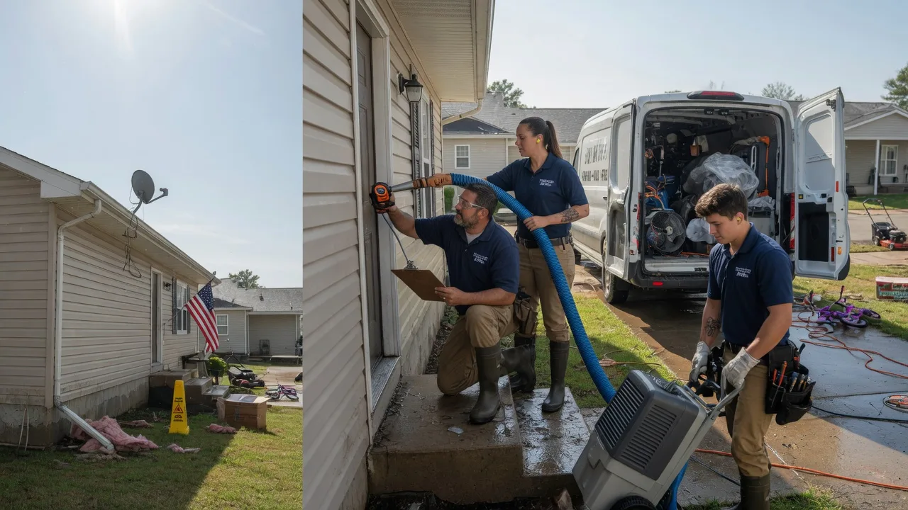 Ceiling Water Damage Restoration in Soperton, GA near me